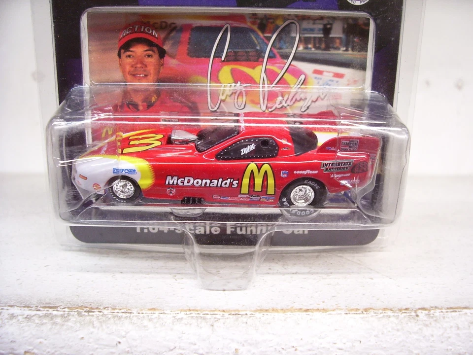 1/64 NHRA CRUZ PEDREGON MCDONALDS 1997  PONTIAC FUNNY CAR ACTION PLATINUM SERIES - Image 2 of 3