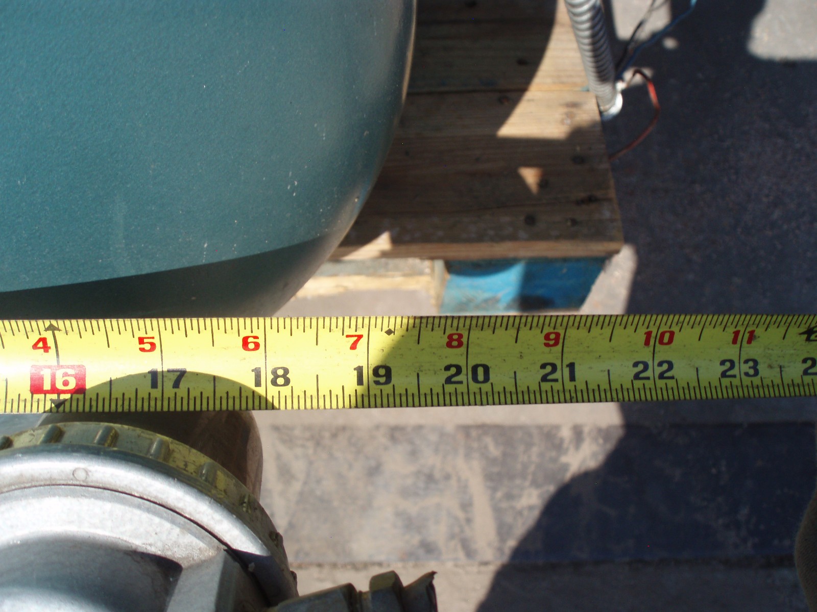 QUINCY AIR COMPRESSOR WITH KARGARD TANK AND ALLIS CHALMERS 2 HP INDUCTION MOTOR