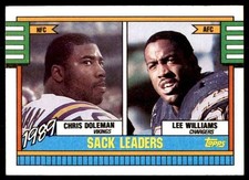 1990 Topps Chris Doleman , Lee Williams San Diego Chargers #193
