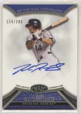 2013 Topps Tier One On the Rise Auto 114/399 Josh Rutledge #ORA-JRT Auto 0h1