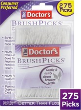 The Doctor's BrushPicks Interdental Toothpicks 275 Picks