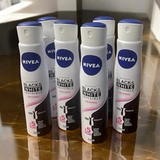 Nivea Spray Black  White Invisible Original 48h Protection 250 Ml Each 6 Bottle