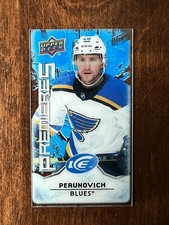 2021-2022 UD ICE MI-23 SCOTT PERUNOVICH AND FI-35 EVGENY KUZNETSOV MINT