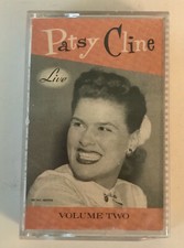 Patsy Cline-Live Volume Two-Cassette-NM-FAST SHIPPING