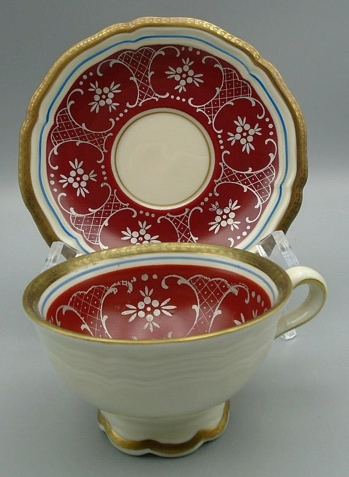 Taza y platillo vintage Seltmann Weiden Marie Luise Gau Bayreuth Demitasse Expresso Foto 2 de 4