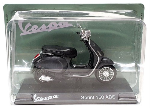 Altaya Scala 1/18 Diecast #7 - Piaggio Vespa Sprint ABS - Grigio - Foto 3 di 5