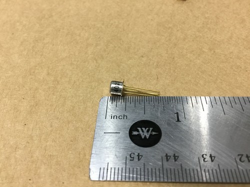 (1 PC) NJS 40233 TRANSISTOR NSN# 5961-00-472-5667 OLD GOLD - Picture 4 of 4