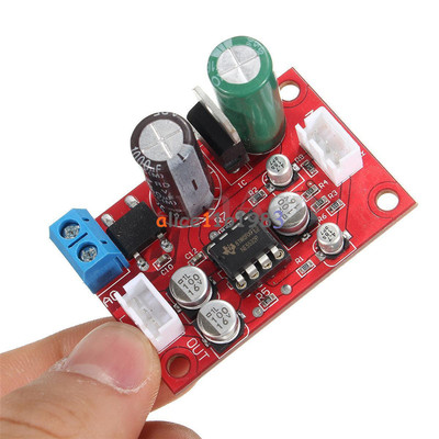 NE5532 Dynamic Microphone Stereo Preamp Amplifier Board DIY DC9