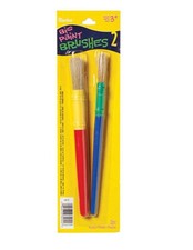 Bulk Case of 576 Large Handle Paint Brushes for Children