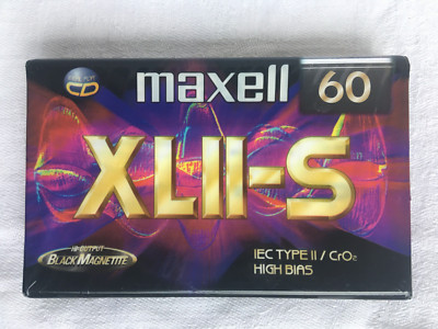 Maxell Audiocassette Chrome  XL II-S 60 Cassette Kassette neu OVP