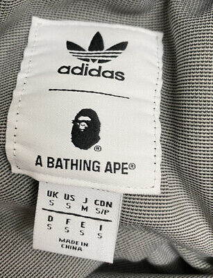 Adidas X BAPE adicolor Track Pants Size S | eBay