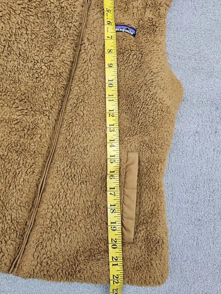 Patagonia Women's Los Gatos Fleece Vest Size Small Brown - Image 3 of 4