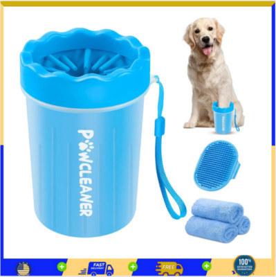 Dog Paw Cleaner, Washer, Buddy Muddy Pet Foot Cleaner for Small Medium Large Bre