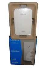 Linksys AC1900 Max Stream RE7000 Gigabit Range Extender WiFi Booster Repeater