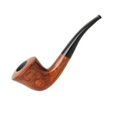 MUXIANG Rosewood Bent Tobacco Pipe Handmade Smoking Tool