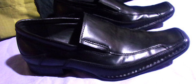 BOTTESINI Square Toe Men\'s Black Leather Loafer Size 10M bottesini | Shoes | Bottesini Square Toe Mens Black Leather  main image 3