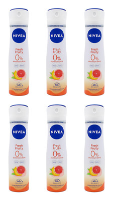 Nivea Fresh Fruity Deo Spray Deodorant , 6x150ml EAN4005900842947