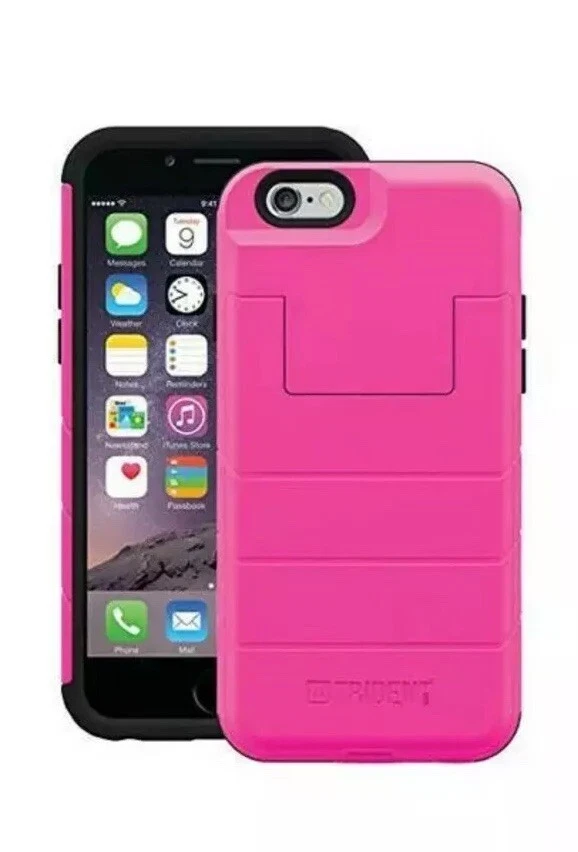 Nueva Caja Abierta Trident Serie Aegis Cartera Estuche y Soporte para iPhone 6 / 6s - Rosa Foto 2 de 3