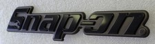 NEW STYLE BLACK GRAY SNAP ON ™ TOOL BOX 3D TOOL BOX  BADGE LOGO EMBLEM 8” Lenght