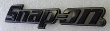 NEW STYLE BLACK GRAY SNAP ON ™ TOOL BOX 3D TOOL BOX  BADGE LOGO EMBLEM 8” Lenght