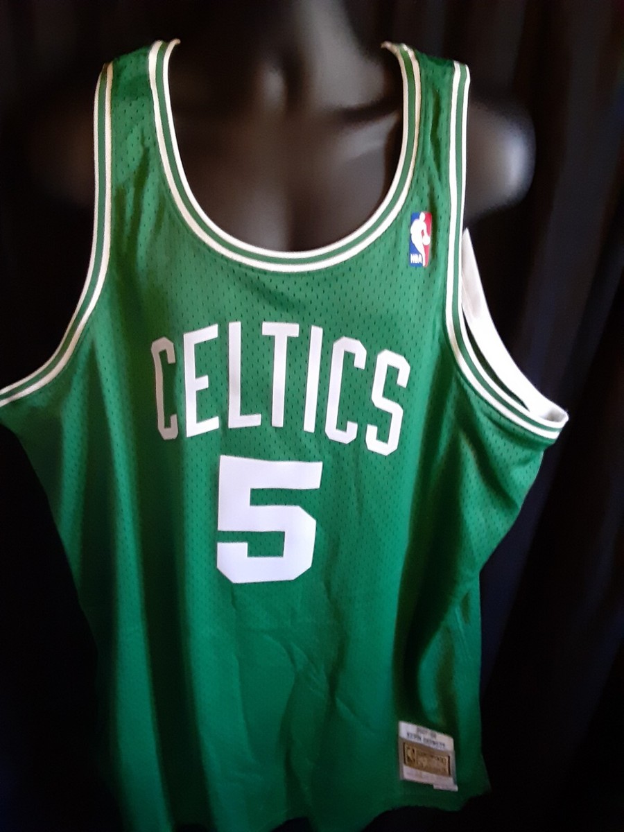 Boston Celtics Garnett #5 Men's Mitchell Ness Swingman B/T