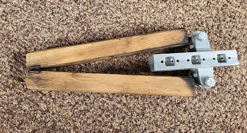 Vintage C. Palmer 1055 Präzision Blei Senker Form Eierform SL1P
