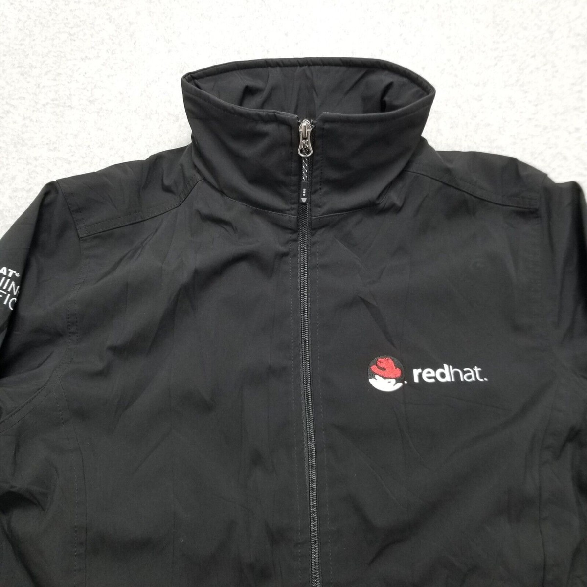 Elevate Jacket Mens Medium Black Pockets Full Zip Outdoor