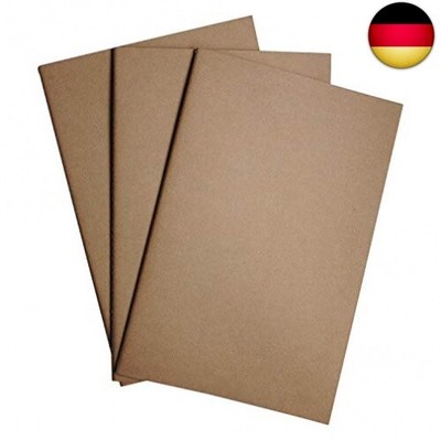WANDERINGS Reisetagebuch-Nachfüllungen - Liniertes Papier - Satz von 3 