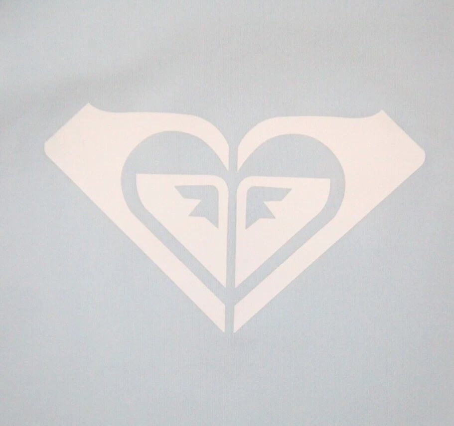 XL 14 Roxy Azul Camiseta Top Manga Larga Cuello Redondo Mezcla de Poli Para Mujer WS40 Foto 3 de 4