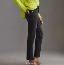 Anthropologie Pilcro Gem High-Rise Straight-Leg Jeans Size 29