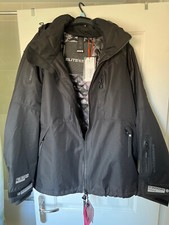 Superdry Dry Snow Assassin Ski Jacket Stealth Black Uk 14 Large Rrp £299.95 New