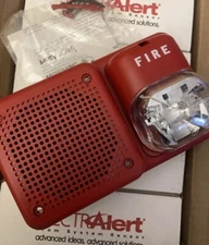 SYSTEM SENSOR / SPECTRALERT SP2R1224MC / SPEAKER STROBE / RED / NEW!!!🇺🇸