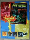 Batman Meets Spawn Team Up 1994 Previews Vol 4 #1 DC Comic PROMO Poster FVF