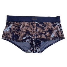 NWT VICTORIA'S SECRET PINK Shortie Pantie Sz S-M-L-XL Blue Velvet