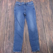 Madewell Womens 27 Blue 10" Inseam High Rise Skinny Jeans