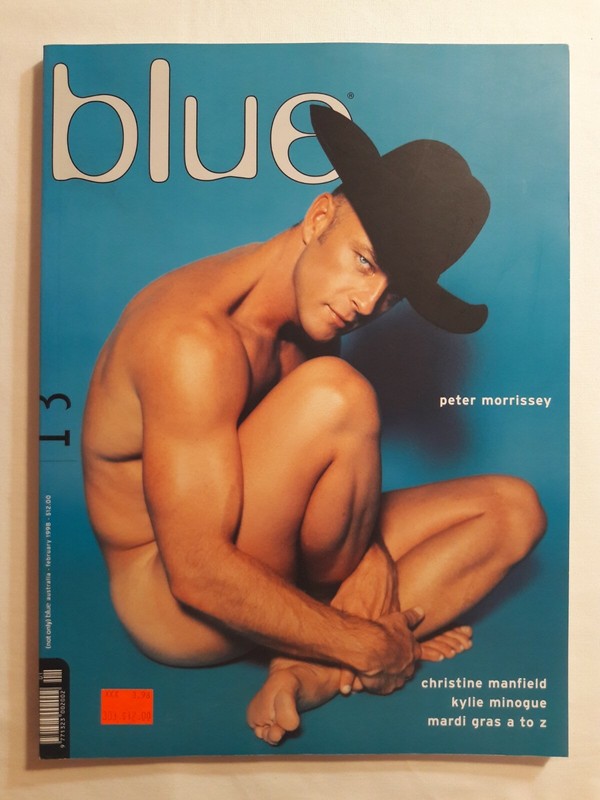 (NOT ONLY) BLUE #13 - AUSTRALIA - FEBRUARY 1998 -GAY INTEREST MAGAZINE FINE/MINT