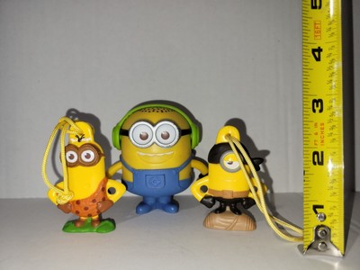 General Mills Despicable Me Minion Caveman and Pirate Ornament Toy Figure