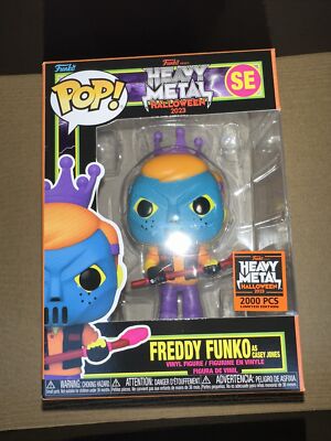 Freddy Funko as Casey Jones Blacklight Limited 2000 Pieces Heavy Metal Halloween