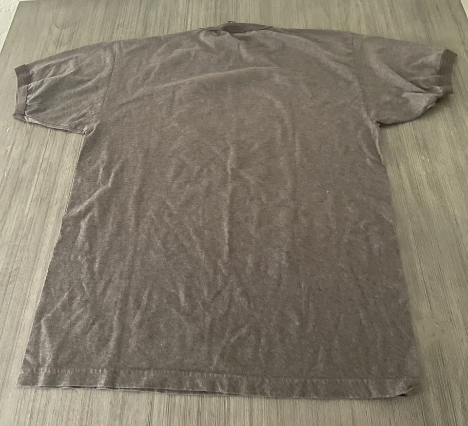 ВИНТАЖНЫЙ ZION ROOTWEAR МУЖЧИН JIMI HENDRIX ОПЫТ ФУТБОЛКА SZ 1 X КОРИЧНЕВЫЙ - Изображение 2 из 4