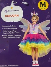 UNICORN - Halloween or Dress-Up Costume - Member's Mark - Child MEDIUM 8-10 