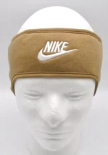 Nike Club Fleece Headband 2.0 Men's Dark Driftwood/White
