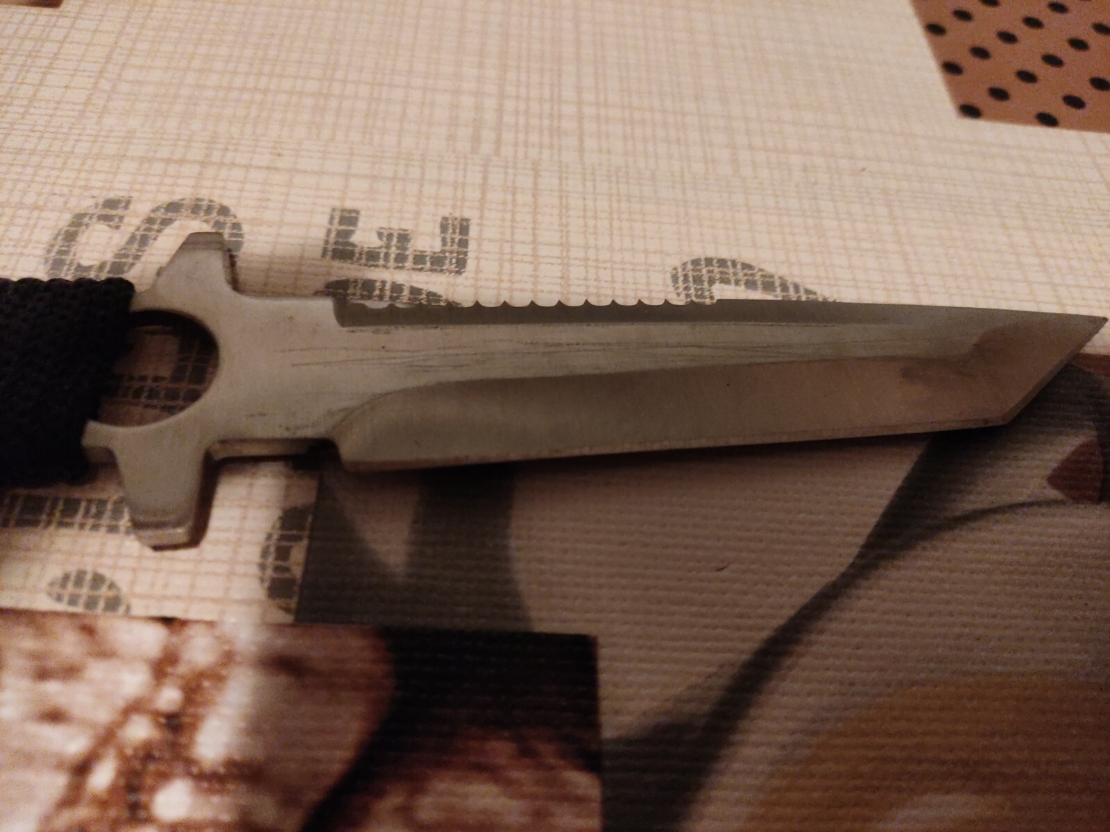 Outdoor Messer mit Paracord Griff eBay