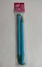 New Susan Bates 10" Plastic Single Point Knitting Needles US 19 15mm