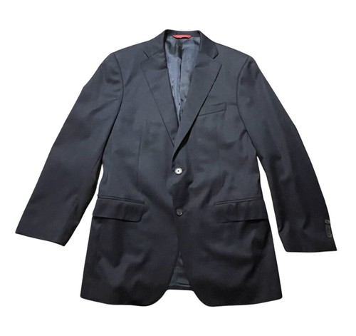 Samuelsohn Gable Performance Suit Jacket Mens 38 R Navy Loro Piana Extreme S120s - Picture 2 of 9