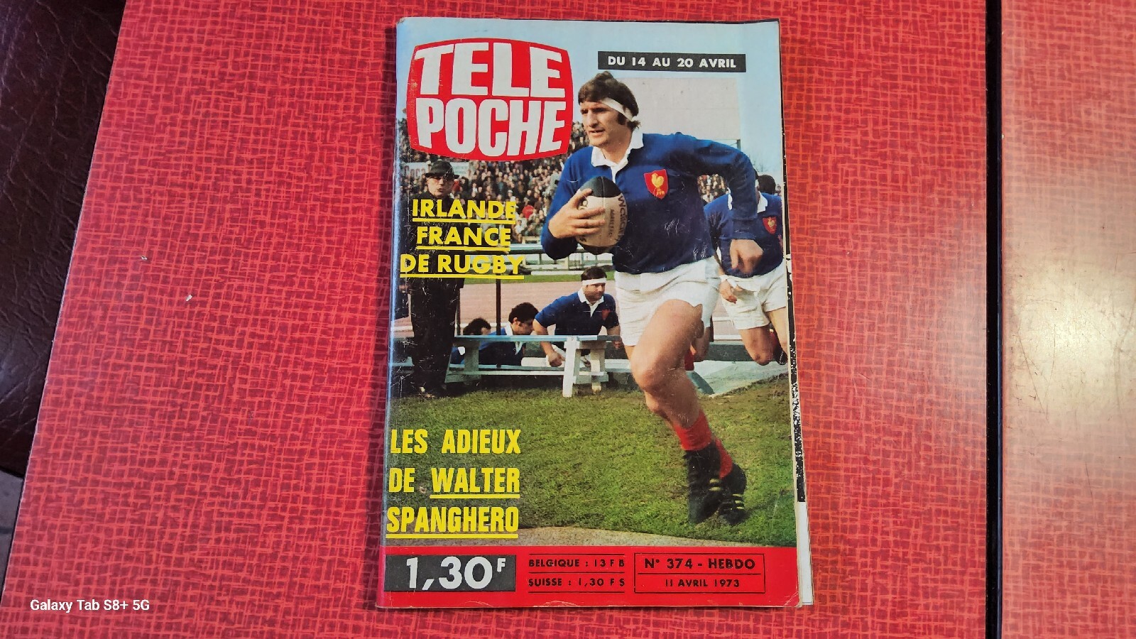 TELE POCHE n°374 - 1973 - SPANGHERO - MIKE BRANT - FRANCOIS CEVERT