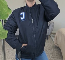 Converse All stars Letterman's Style Jacket NWT Sz: XL girls fits women Sz: XS/S