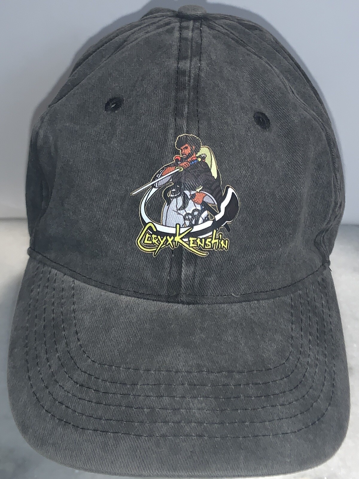 CERYX KENSHIN HAT CAP ADJUSTABLE STRAPBACK BLACK … - image 1