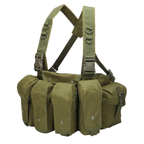New Russian Special Forces Tactical Vest Ak Chest Hanging Armor Chest Rig Bags - Bild 4 von 26