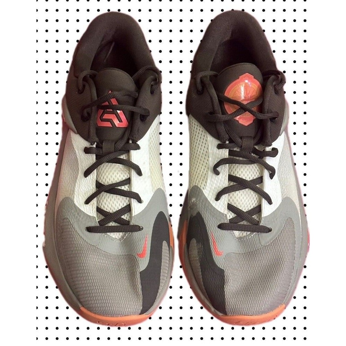 Nike Air Zoom Freak 4 Letter Bros Ironstone Orange DJ6149-003 Men\'s Size 10.5 NIKE Zoom Freak 4  main image 3