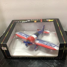 RARE Lockheed Travel Air Model R Plane Bank Die Cast. Liberty Classics Spec Cast